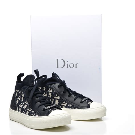 dior haute shoe|Dior high top oblique shoes.